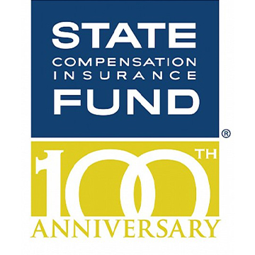 An image of State Fund's 100th Anniversary logo.